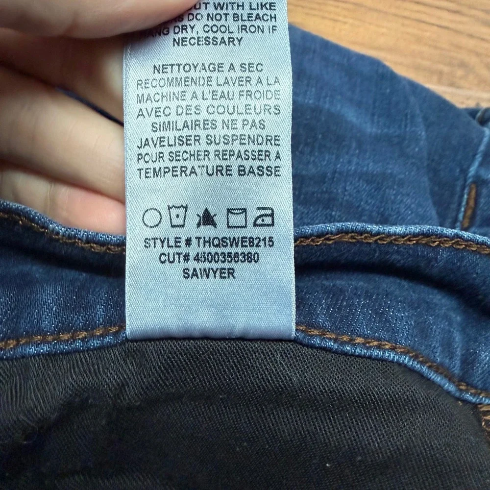 Joe's Jeans Sawyer Slim Straight‎ Mens 31x28.5 Dark Wash Preppy Casual Work READ